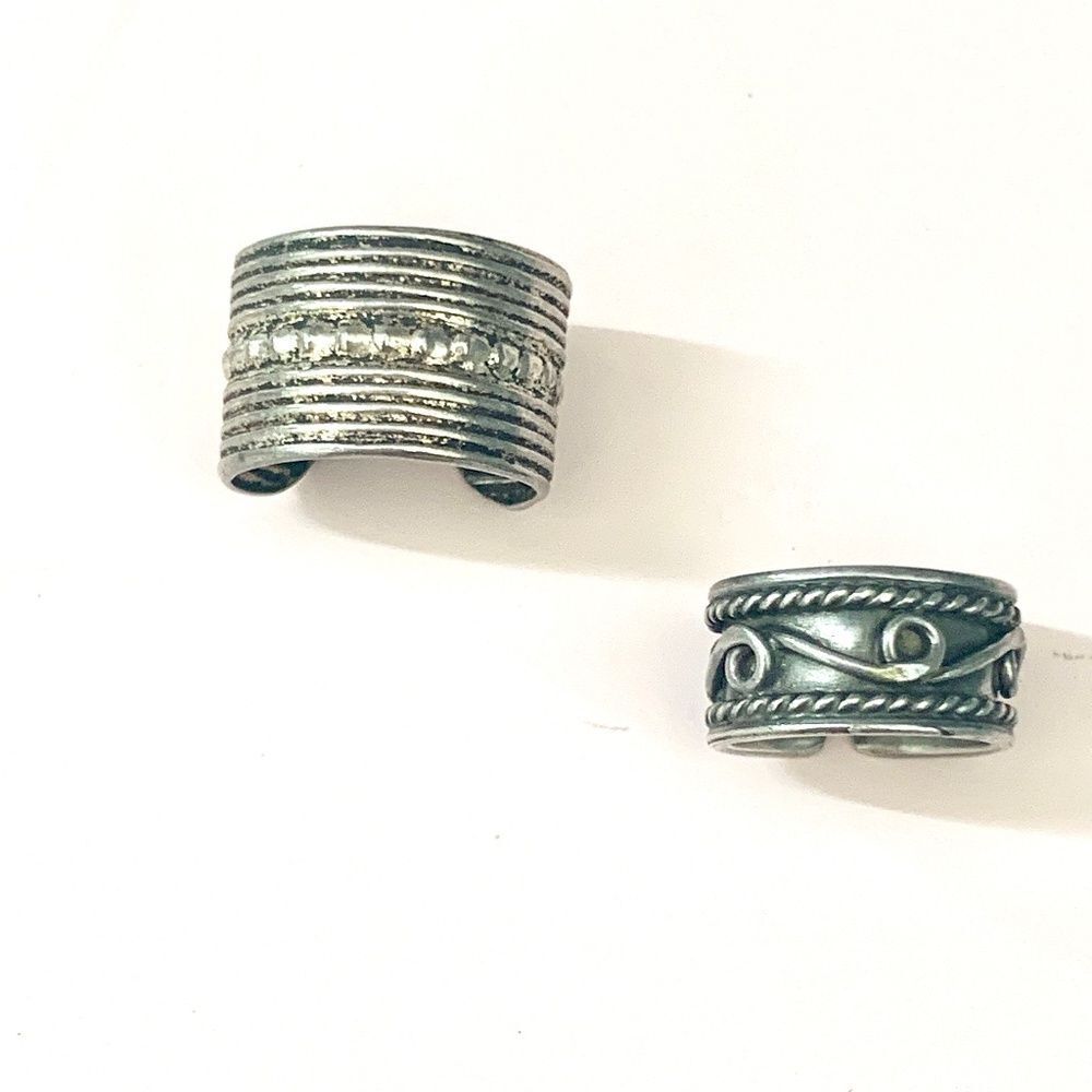 Ear Cuffs Sterling Silver Jewelry #earrings